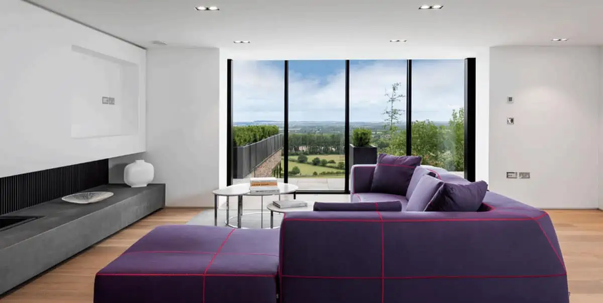 minimal structural glazing